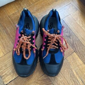 Rucoline Chunky Multicolor Sneakers with Rope Laces